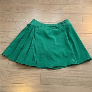 XS - LOLE White Pleated Sports Skort